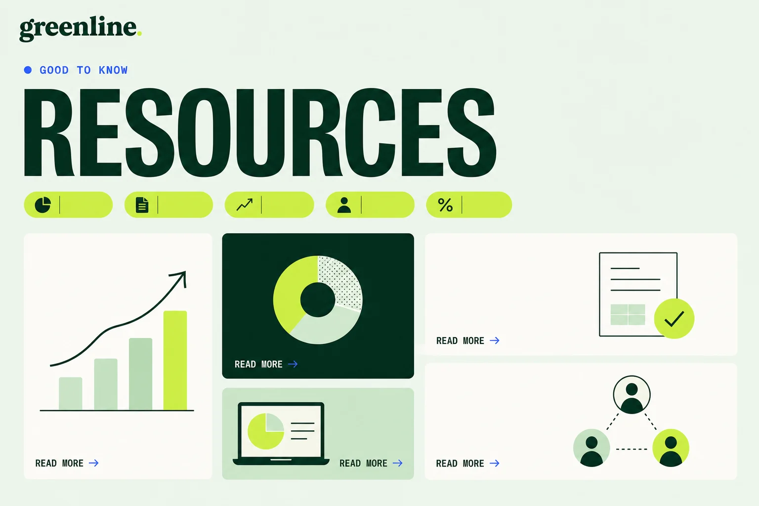 Greenline Good to know page design